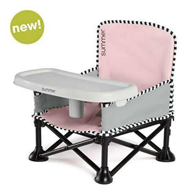 Kursi Makan Anak Bayi Baby Chair Summer / Right Start Pop n Sit Portable Booster Seat