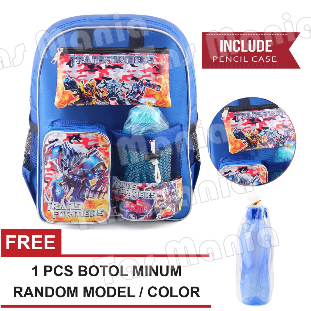 PTS -Tas Sekolah Anak Ransel Sekolah Anak Cowo / Laki Laki Karakter - POLA STAY MAGIC + FREE LUNCHBOX - School Bag Tas Sekolah Anak - Tas Anak Sekolah Tas Anak Kecil Tas Anak SD Tas Anak TK Promo Diskon Termurah Terlaris Terbaru Best Seller