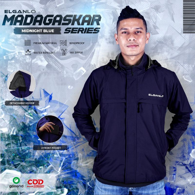 Jaket Motor Windbreaker Pria Jacket Riding Touring Hoodie Cowok Harian Jaket Olahraga Running Lari P