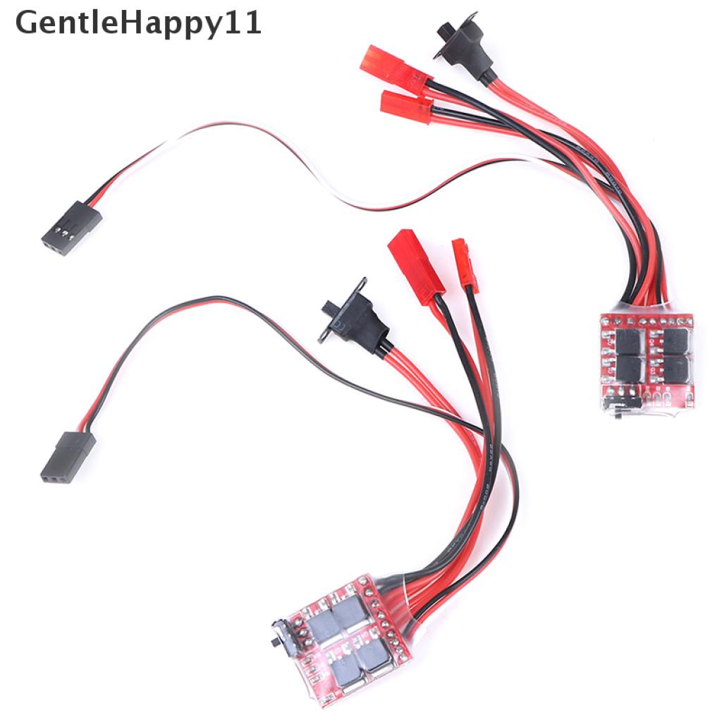 Gentlehappy 20A ESC 30A ESC Motor Speed RC ESC 2KHz Maju Mundur Sikat Rem