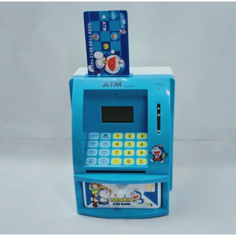 Mainan ATM Mini Karakter Doraemon