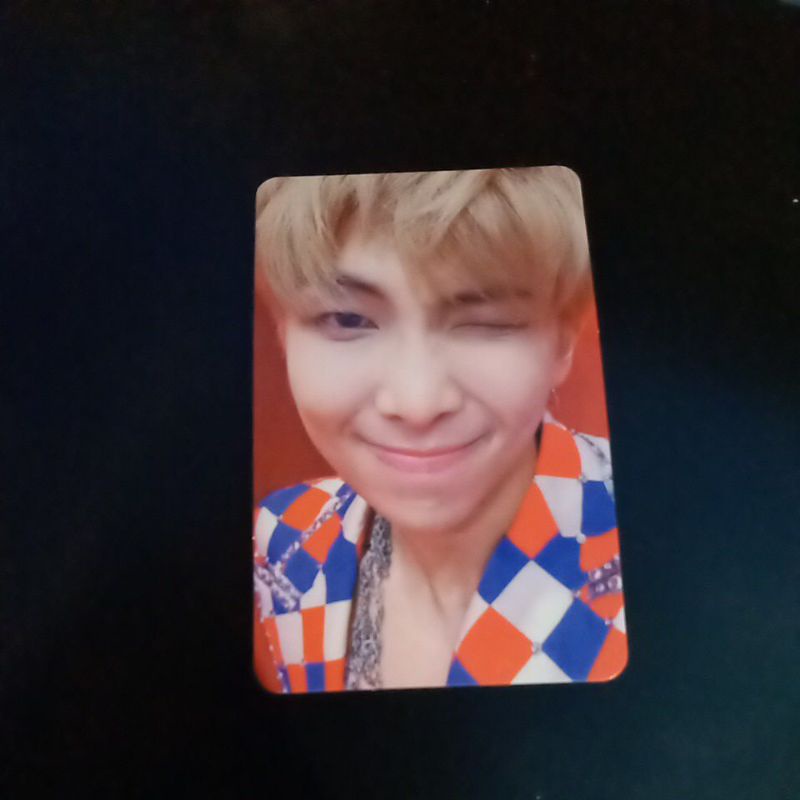 OFFICIAL PC Namjoon Love Yourself Answer Ver S [BTS KIM NAMJOON RM PHOTOCARD ALBUM LY ANS version S]