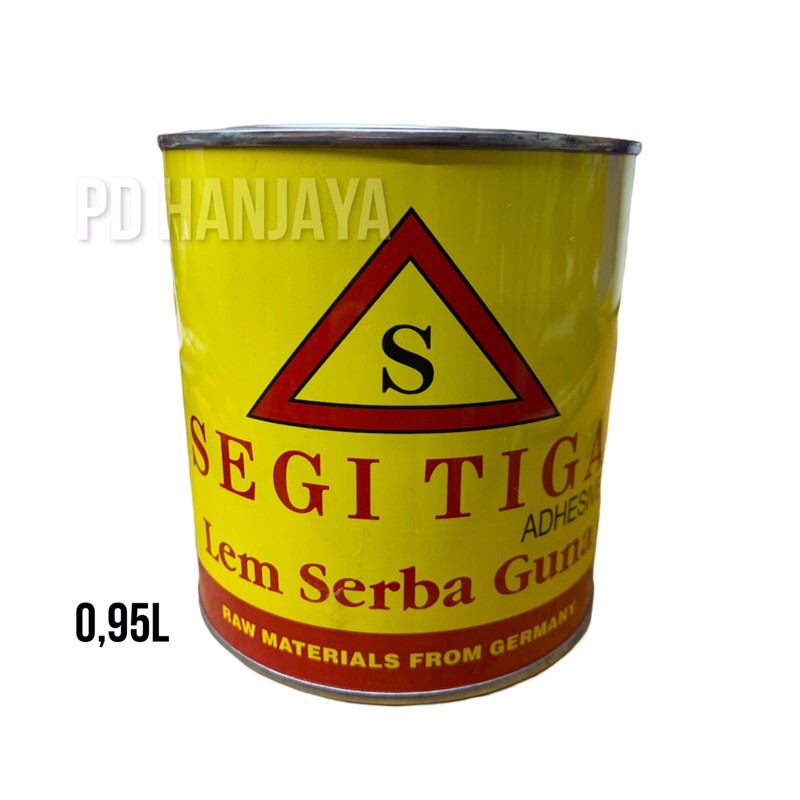 

Lem Kuning aibon Segitiga / Lem Hpl Pvc / Lem tas