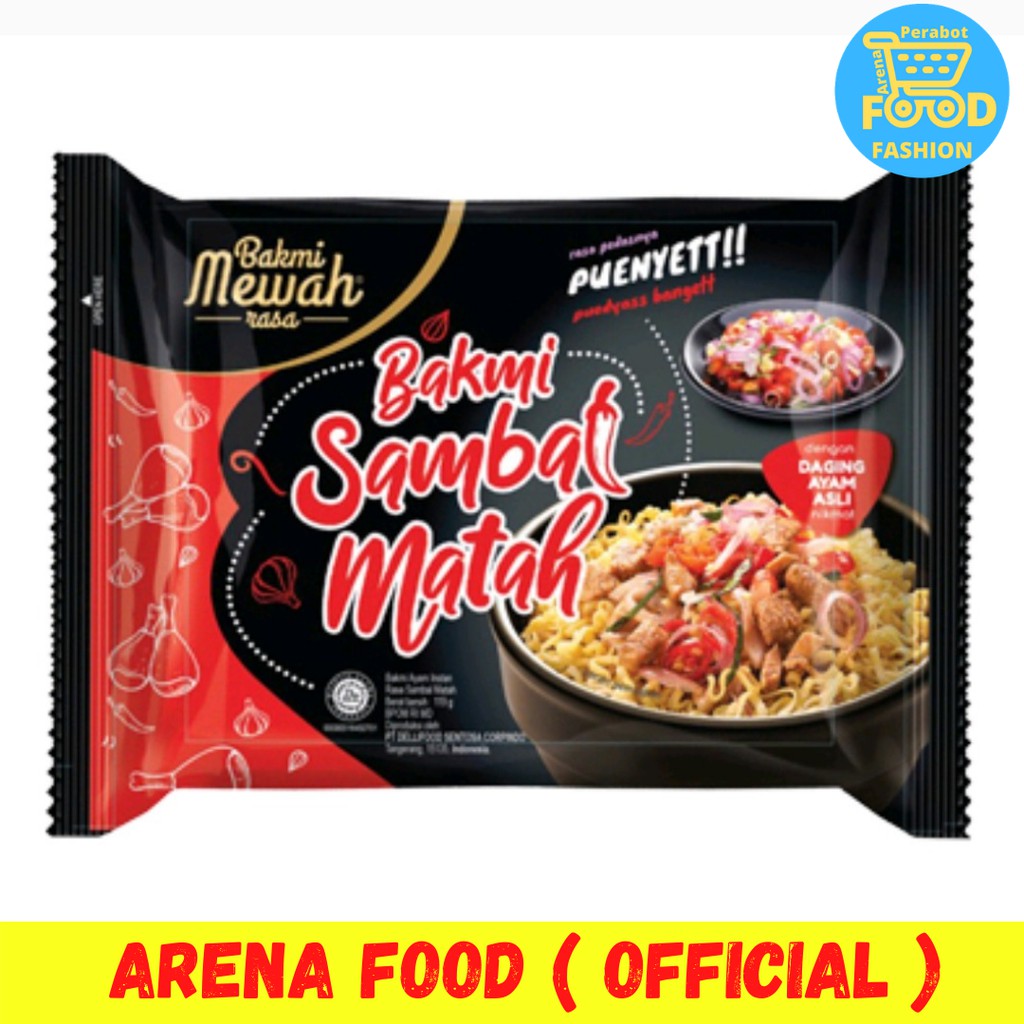 

[✓COD] BAKMI MEWAH SAMBAL MATAH 119 GR | BAKMI MEWAH ~BAKMI