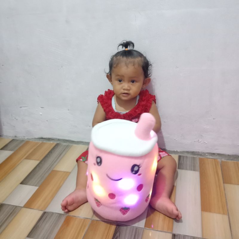 BONEKA BOBA SIZE L BISA NYALA
