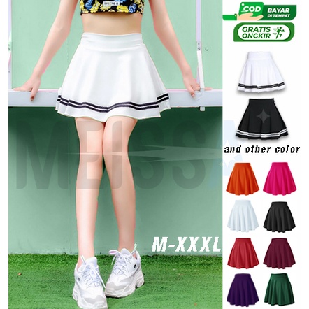 Mini Skirt Korea Rok Skirt Korea Rok Tennis Gym Dancer Zumba Jogging Rok Mini Skirt