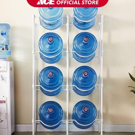 Ace - Krisbow Rak Galon 8 Botol - Putih