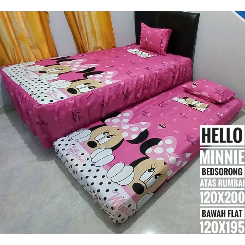 Sprei Rumbai dan Flat Kasur Sorong Beli 1 Dapat 2 Sprei
