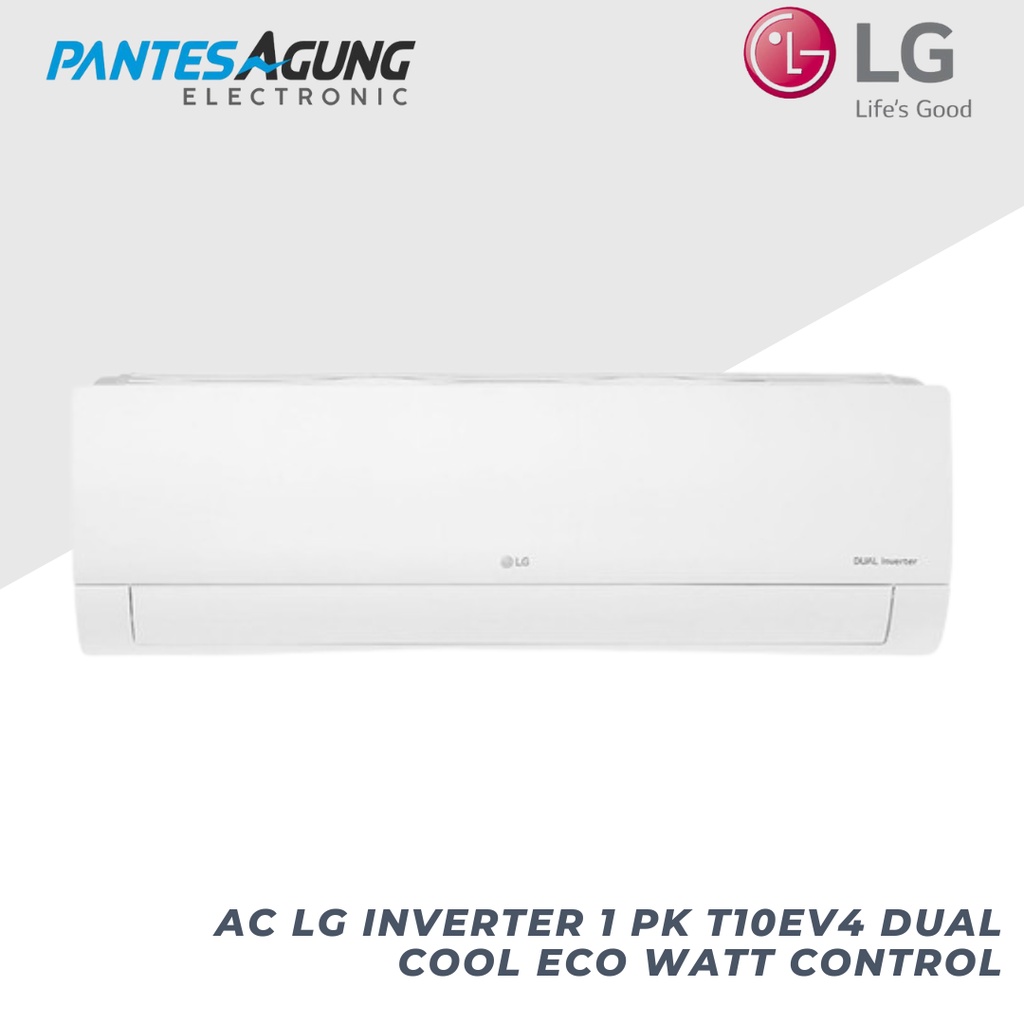 AC LG INVERTER 1 PK T10EV4 / T09EV5 DUAL COOL ECO WATT CONTROL