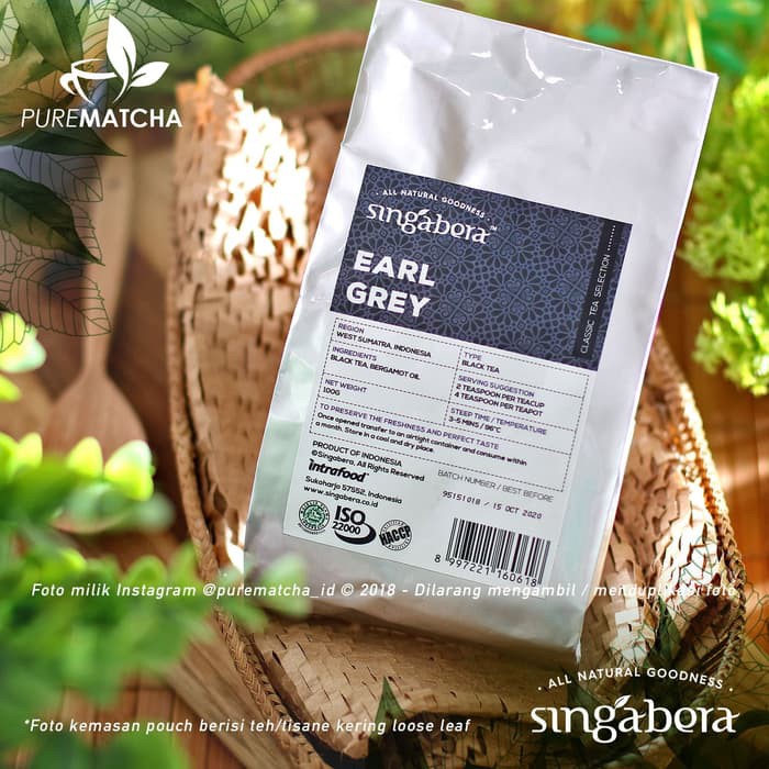 

Singabera Teh Premium Indonesia - Singabera Earl Grey Tea 100 gr - tth363