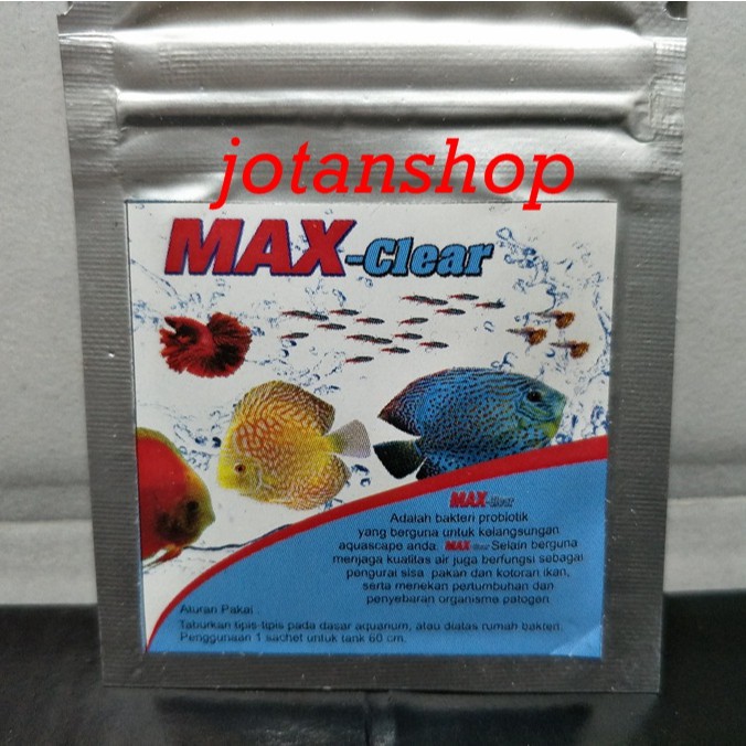 Max Clear bakteri stater starter aquarium aquascape probiotik