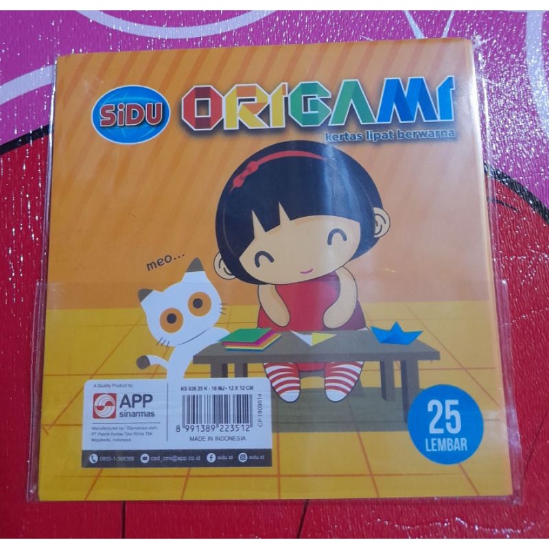 

Edufuntoys Mainan Edukasi Kertas Lipat Kertas Origami Kertas Warna Kertas Mengkilat