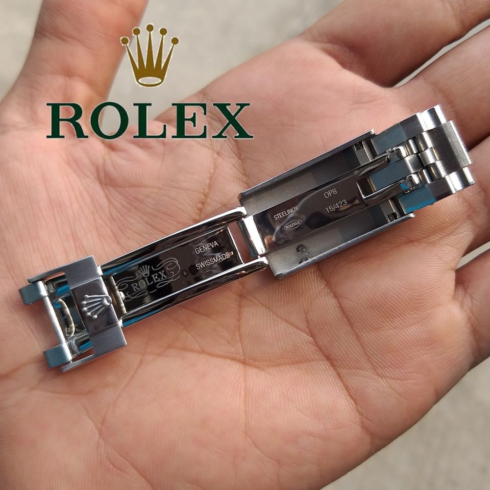 BUCKLE DEPLOYANT ROLEX GMT FULL STAINLESS STELL