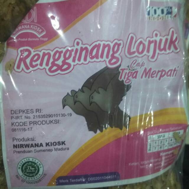 

Rengginang TIGA MERPATI (OVAL/ BUKAN BULAT)