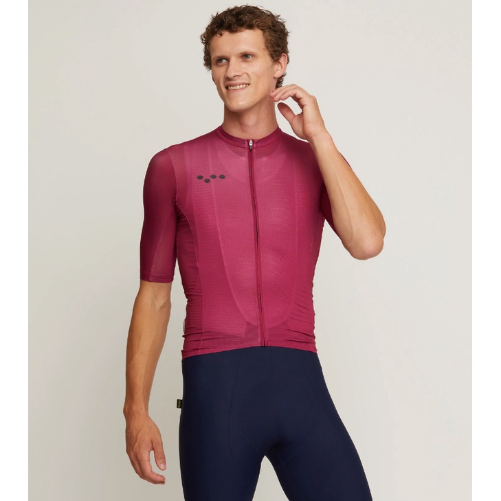 baju sepeda jersey roadbike pedla magenta  wanita  pria  tangan panjang   pendek montainbike gowes