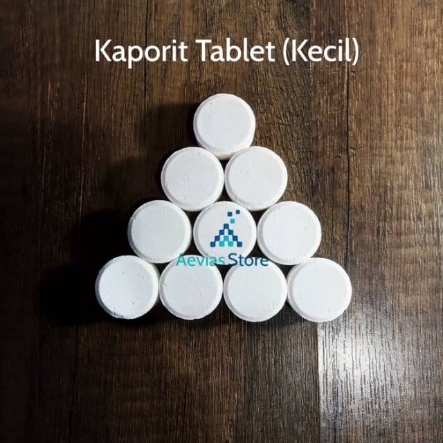 Kaporit Tablet / Klorin / Chlorine / Disinfektan (Kecil)