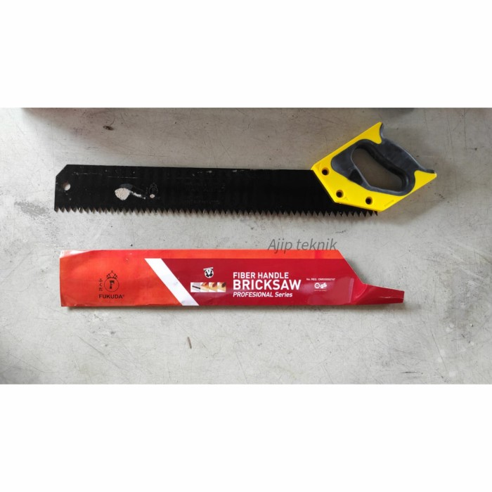 Gergaji hebel gagang karet 18&quot; Fukuda bricksaw heavy duty rah meriah