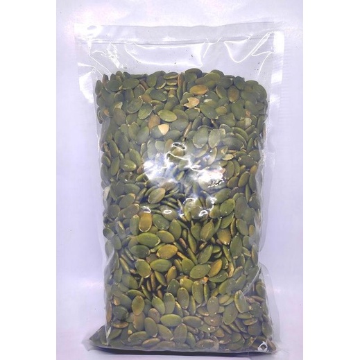 

Pumpkin Seed - Biji Labu Kupas - Oven - Roasted - Matang 500 Gr