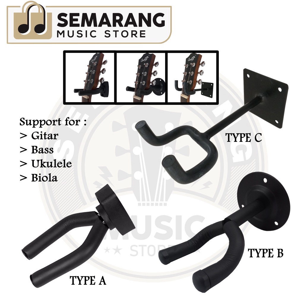 Stand Gitar Gantung Import / Hanger Gitar / Bracket Gitar