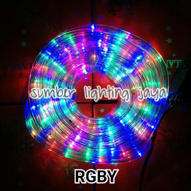 Lampu Led Selang 10M /Lampu Hias /Dekorasi /Rope Light Hilios - Rainbow Diskon