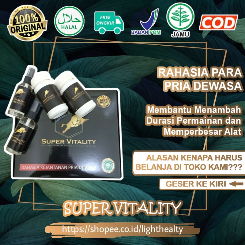SUPER VITALITY ORIGINAL | STAMINA PRIA