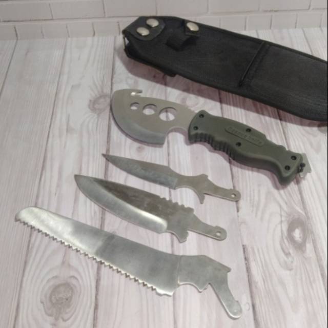 PISAU RESCUE SURVIVAL KIT OUTDOOR 4in1