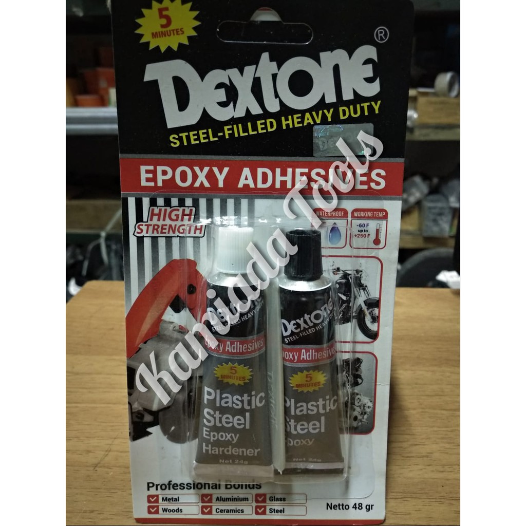 

Lem Plastic Steel/ Lem 5 Menit DEXTONE