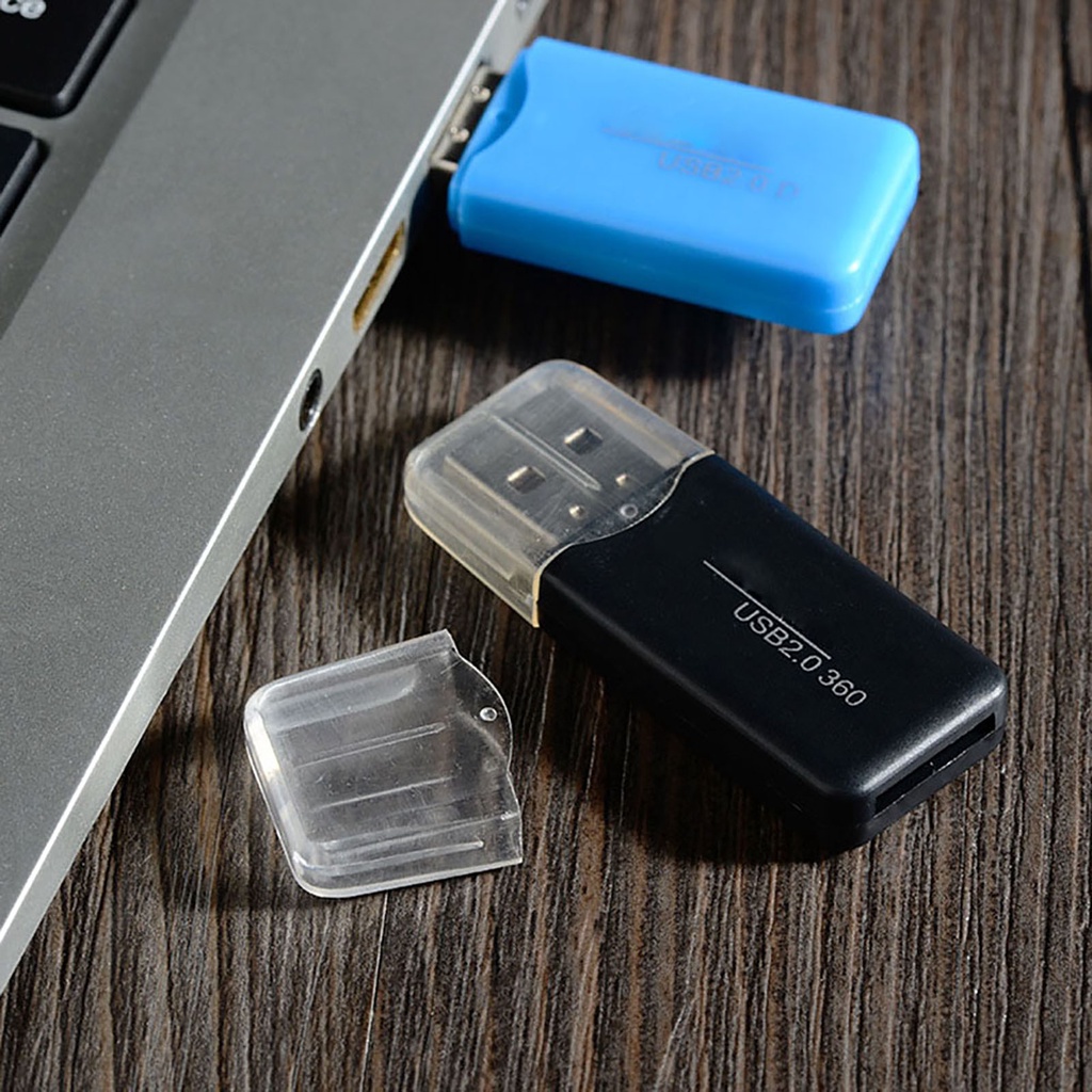 Adaptor Card Reader Memori TF Micro Digital Mini USB 2.0 Untuk Laptop