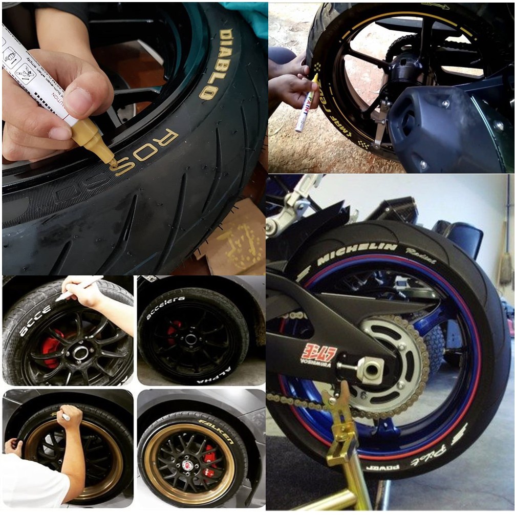 SPIDOL BAN MOTOR DAN MOBIL | TOYO PAINT PERMANEN | SPIDOL TOYO PAINT MARKER PERMANEN