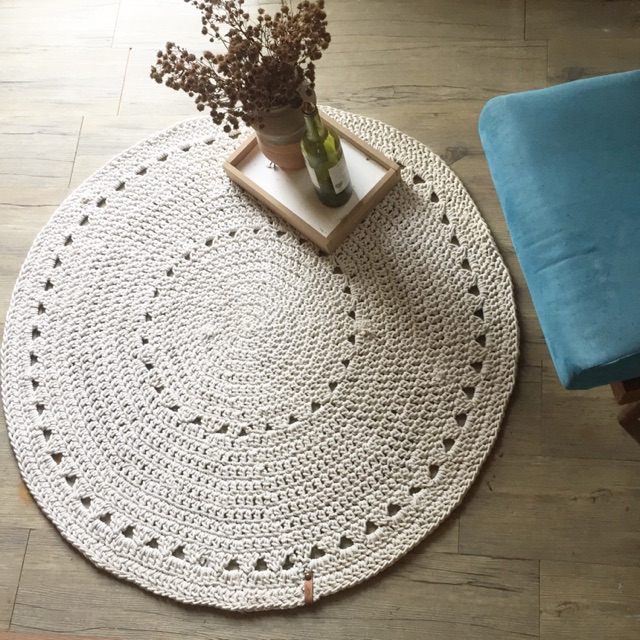 Boho karpet rajut