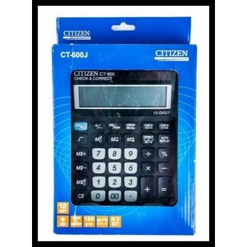 

Citizen Ct-600J Desktop Calculator/Kalkulator Meja