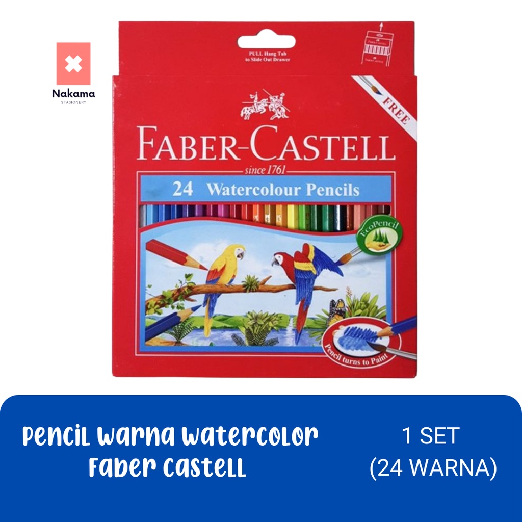 

Pensil Warna Air Faber Castell 24 Water Colour 24L