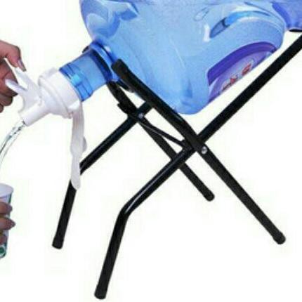 Rak Kaki Galon Air / Dudukan Galon +Kran Air Rak Besi Kuat Dan Aman