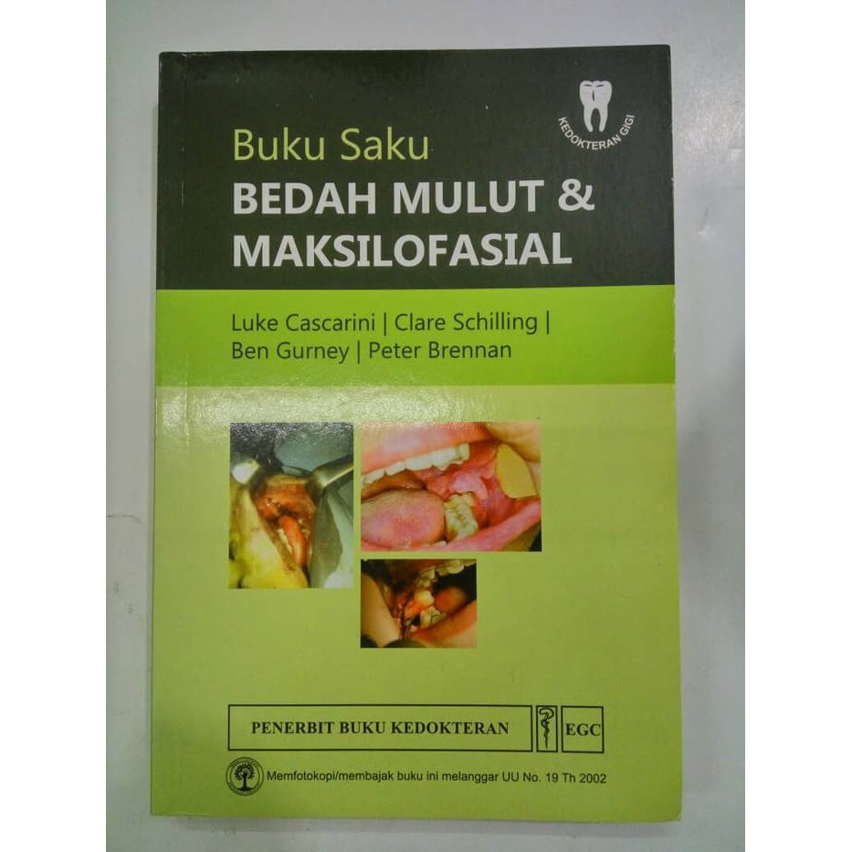 Buku saku bedah mulut & maksilofasial