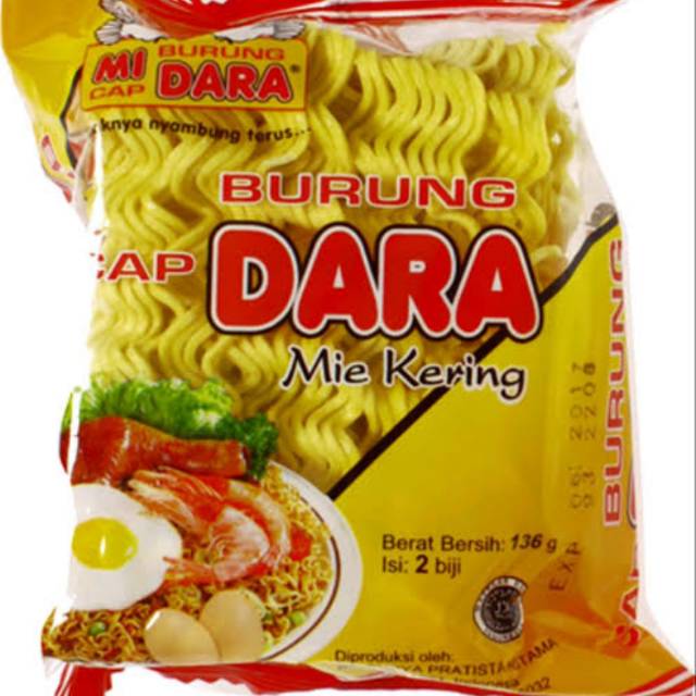

Mie burung dara instan