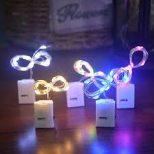 LAMPU LED KAWAT TUMBLR 1 dan 2 meter Lampu LED kawat Lampu Hias dekor bunga balon souvenir kado hiasan boneka FREE BATERAI