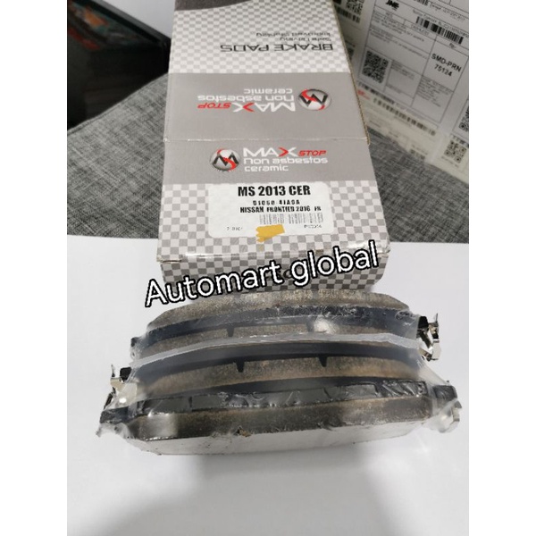 brake pad kampas rem depan nissan navara frontier Terra serena c27