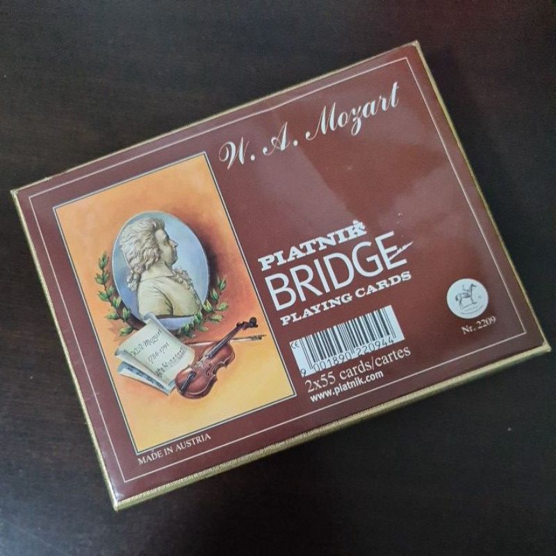 [NEW] PIATNIK BRIDGE KARTU REMI MADE IN AUSTRIA