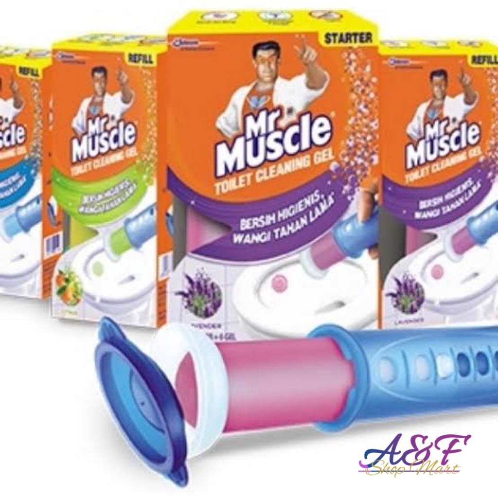 Mr Muscle Toilet Cleaning Gel Refill 36ml