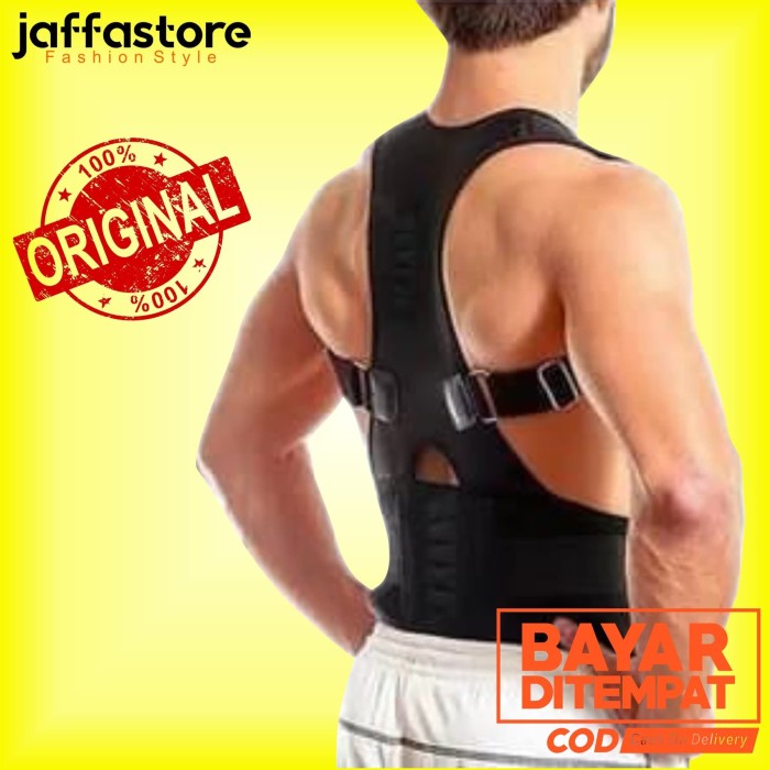 Alat Terapi Alat Terapi Penyangga Punggung Power Magnetic Posture Support - S(G9G2) BEST SELLER Alat