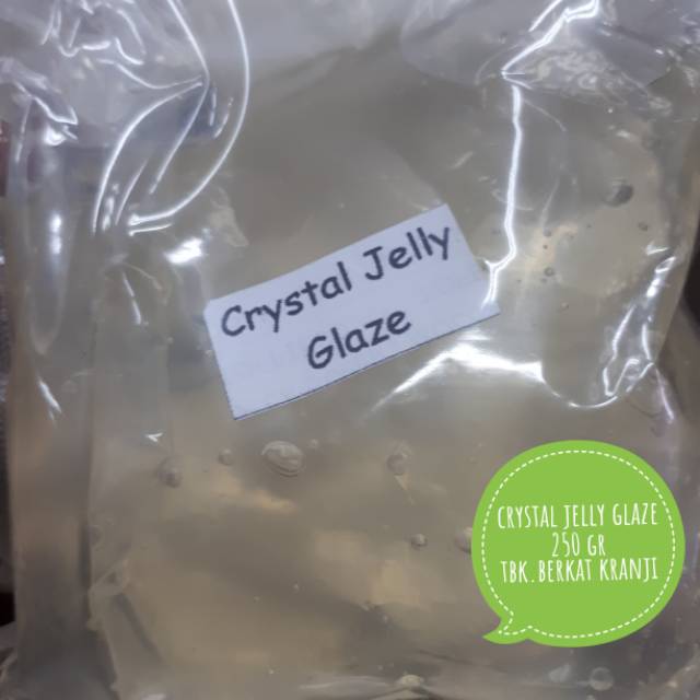 

Trans crystal jelly glaze repack 250gr