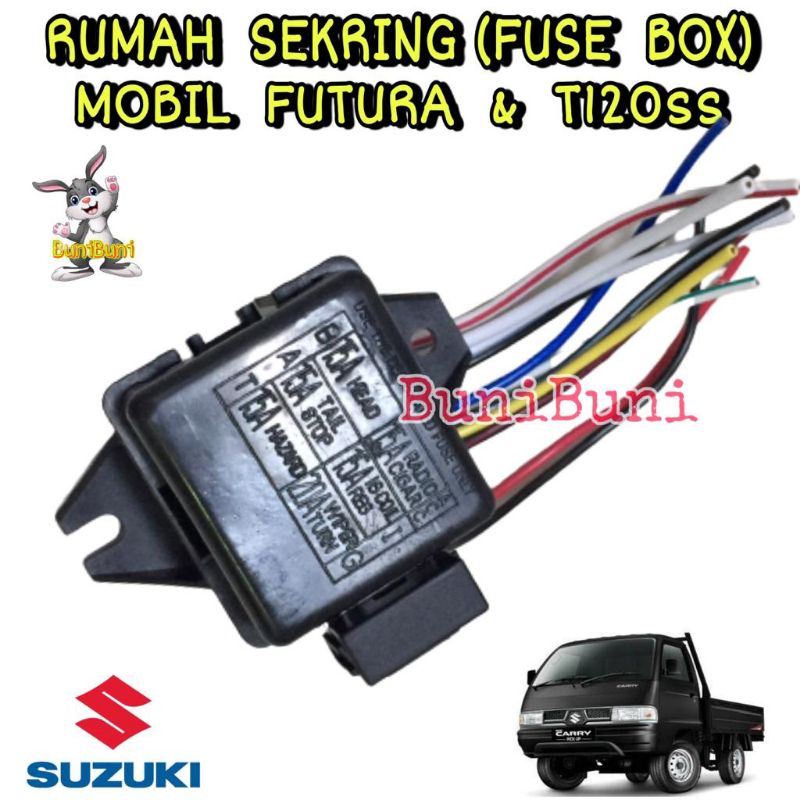 Fuse Box / Rumah Kotak Sekring Sikring Untuk Mobil FUTURA &amp; T120SS