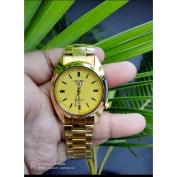 jam rantai pria gold