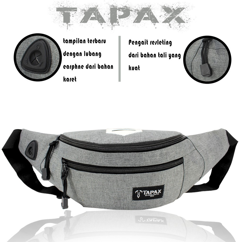 Tas Waistbag Unisex Colorways Tapax Oval KinayShop