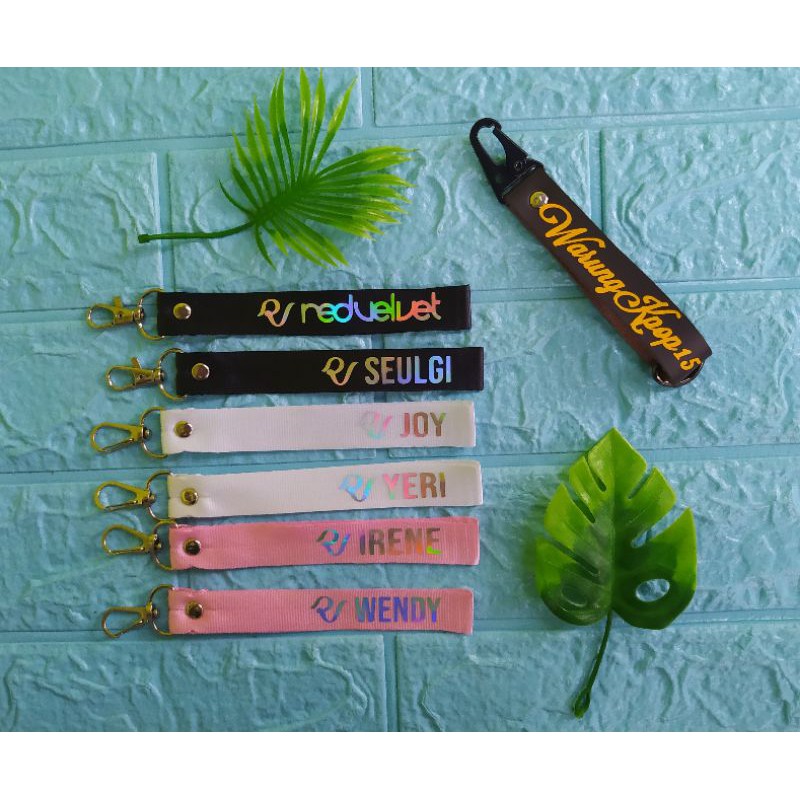 Strap redvelvet KPop hologram keyring redvelvet keychain redvelvet kpop