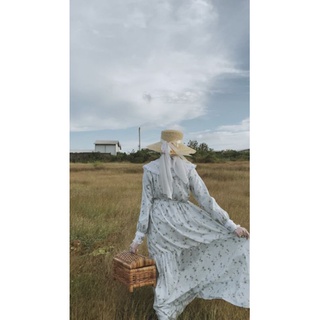 Jual MALENA VINTAGE - Dress Vintage Hijab Cottagecore | Viona Dress in