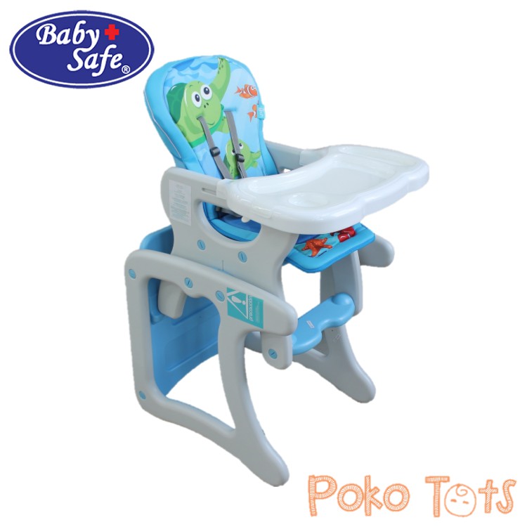 Baby Safe Separable High Chair Kursi Makan Bayi Anak 2-in-1 HC01