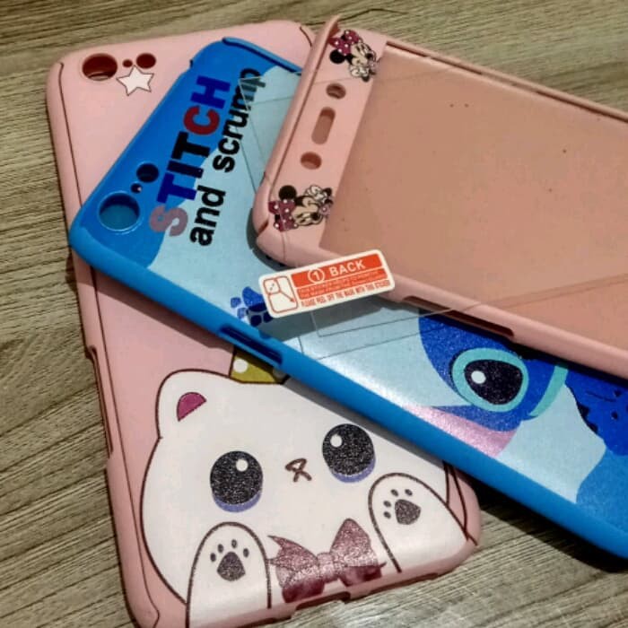 Ready Oppo A83 Ipaky New 360 Full Motif Case 360 Baby Skin Full Oppo A83