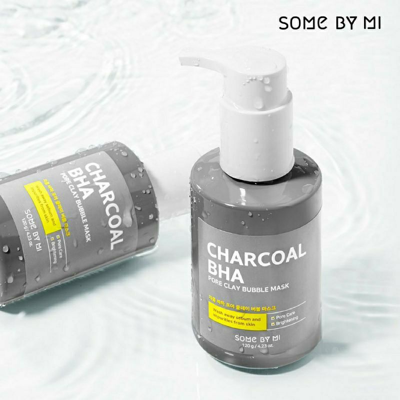 Some by mi Charcoal BHA Pore Clay Bubble Mask 50ml