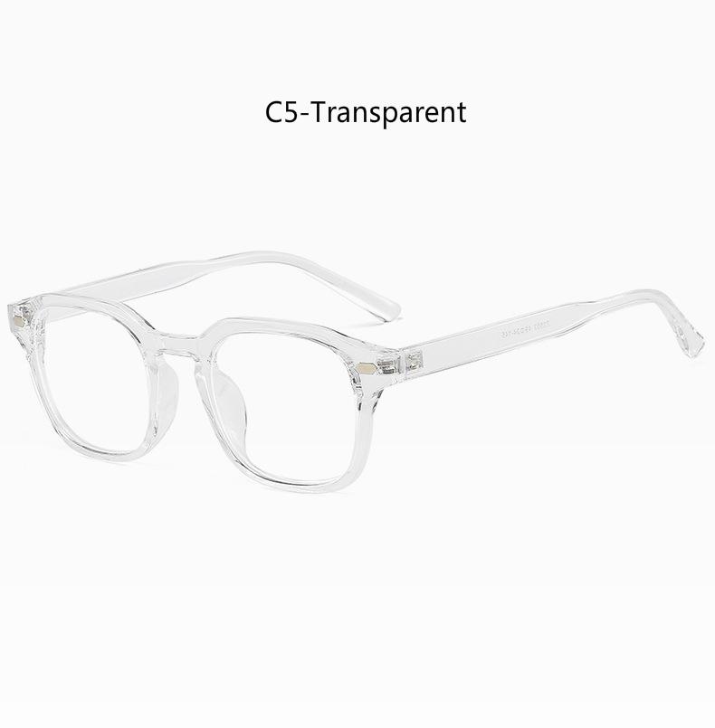 Fashion anti-blue light personality men and women glasses metal hinge